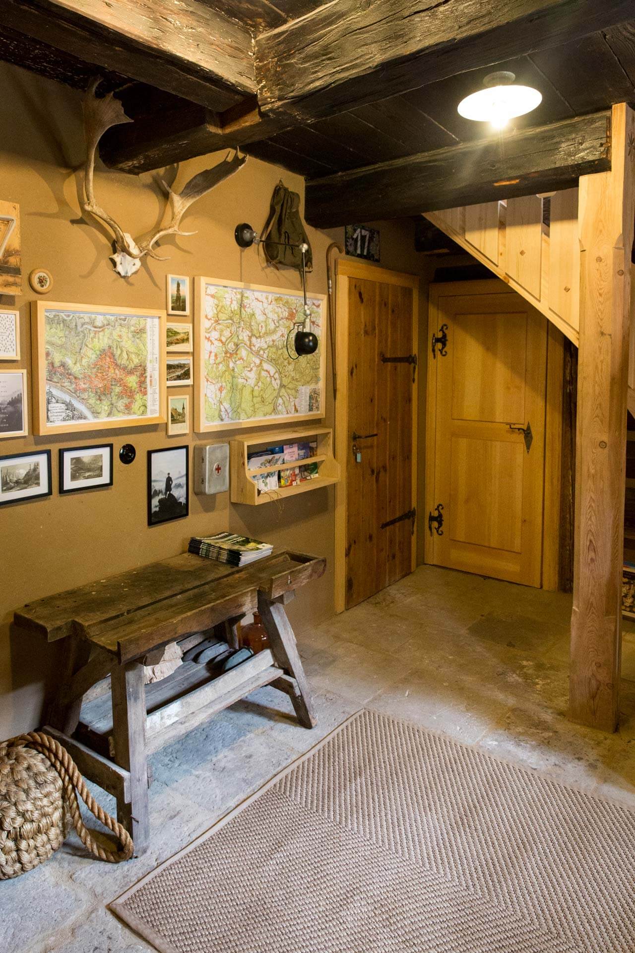 Ferienwohnung Elbschifferhaus – Umgebinde 1657