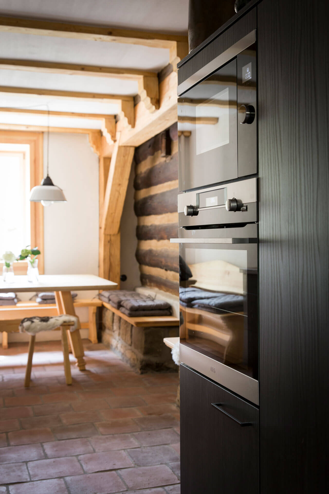 Ferienwohnung Elbschifferhaus – Umgebinde 1657