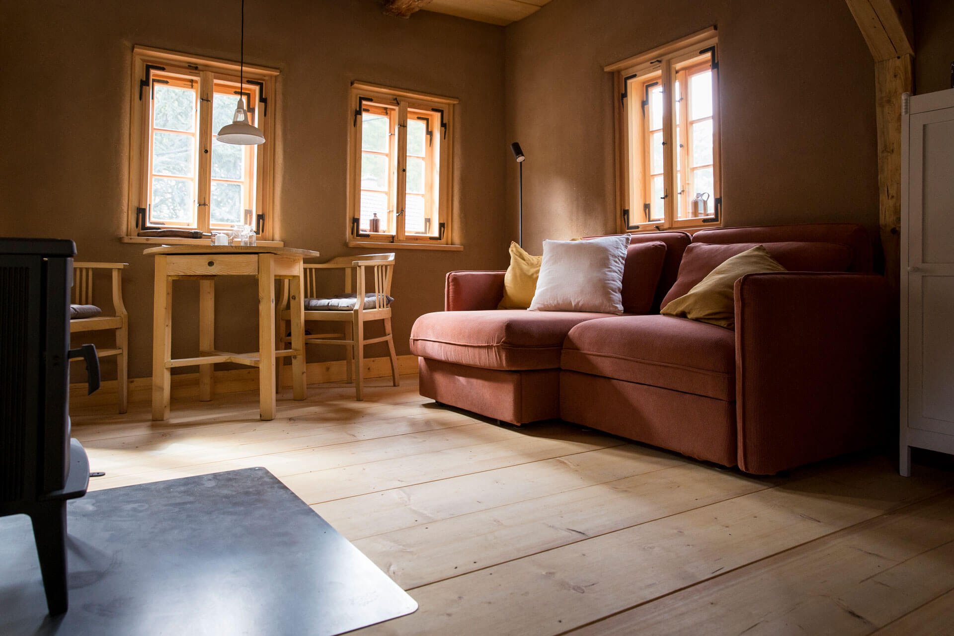 Ferienwohnung Steinbrecherstube – Umgebinde 1657
