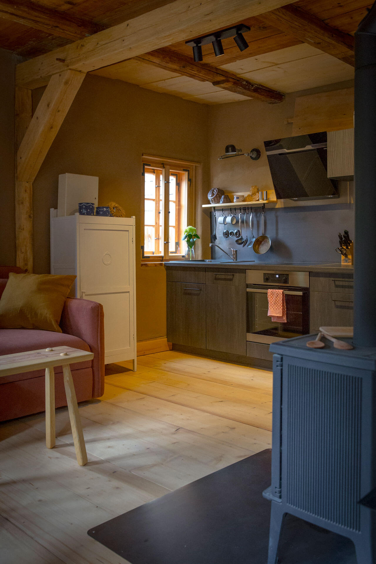 Ferienwohnung Steinbrecherstube – Umgebinde 1657