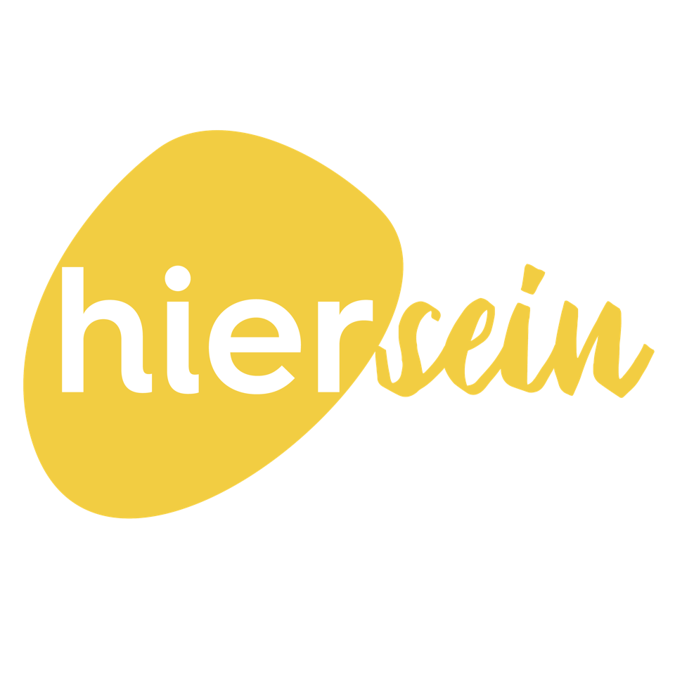 Logo der Initiative hiersein